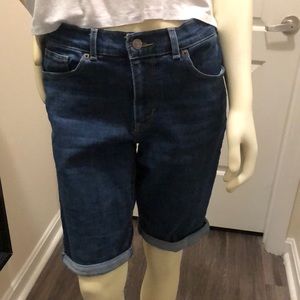 Levi’s Blue Denim Bermuda Shorts